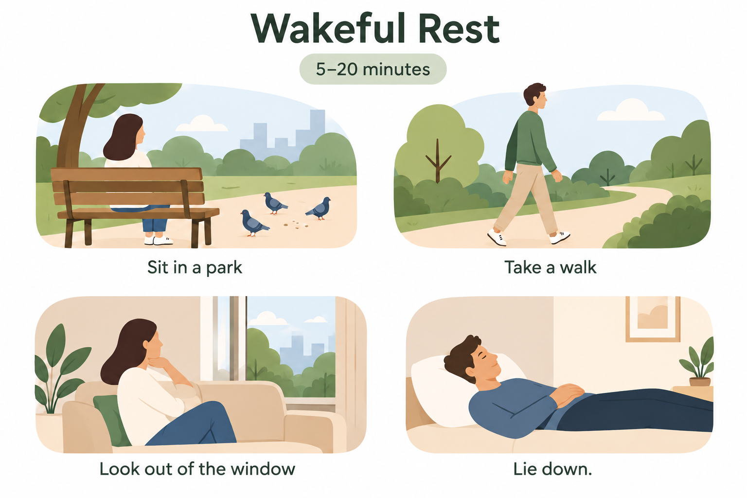 For Anyone Who Forgets Things: Wakeful Rest