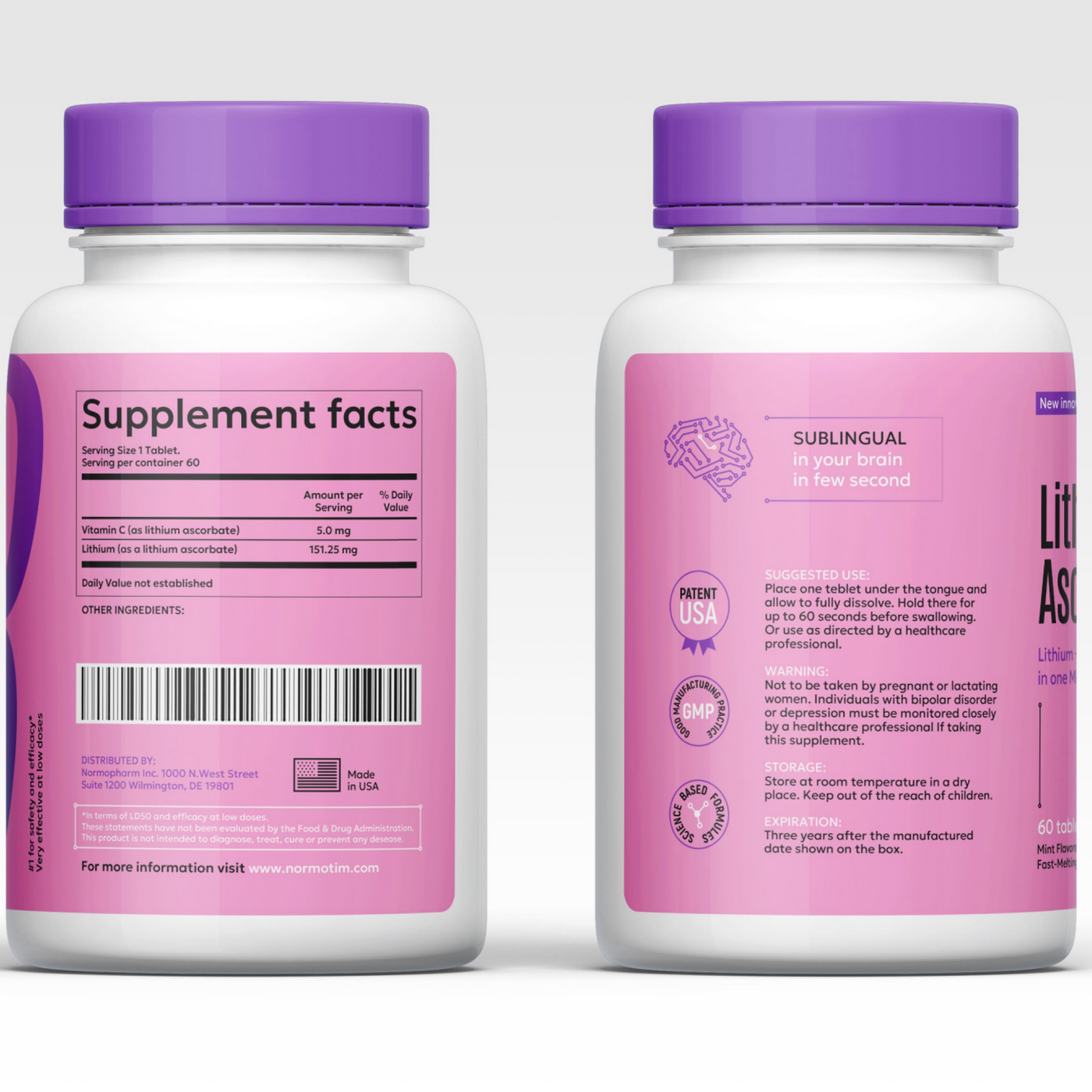 Lithium Ascorbate 3 mg